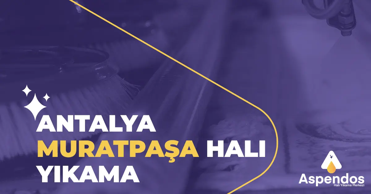 Antalya Muratpaşa Halı Yıkama