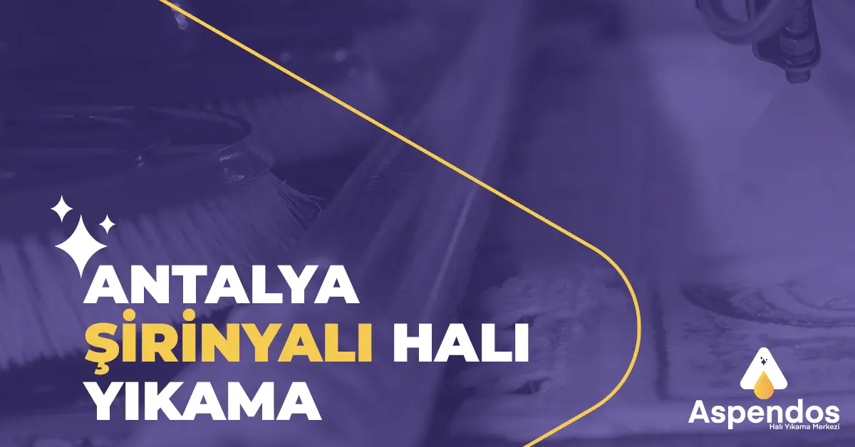 Antalya Şirinyalı Halı Yıkama